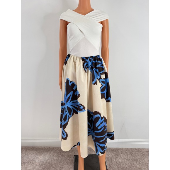 Fashion Nova Criss Cross Off The Shoulder Wrap Top Cutout Back Knit Bodice - Picture 10 of 12